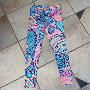 Lilly Pulitzer Leggings. Girls. Size Large
